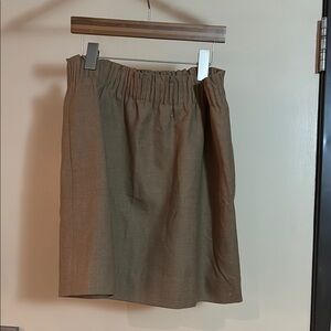 J. Crew Classic Brown Mini Skirt